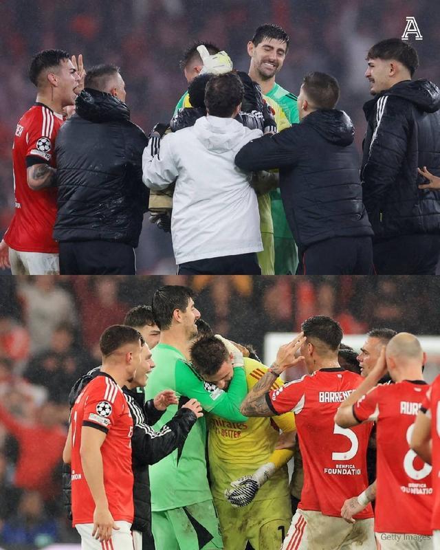 kaiyun体育-赢得对手尊重,库尔图瓦赛后向特鲁宾拥抱致意