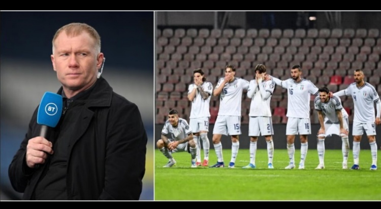 斯科尔斯：意大利就像国家队版的阿森纳，充满基于过往荣誉的炒作